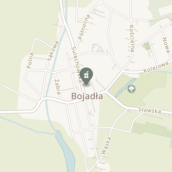 W Bojadłach na mapie