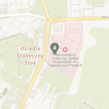 Apteka w Szpitalu na mapie