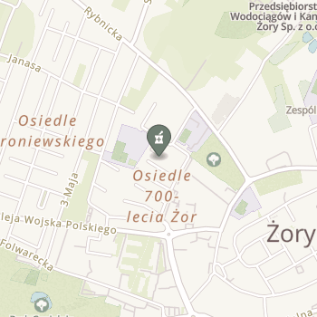 pod Eskulapem na mapie