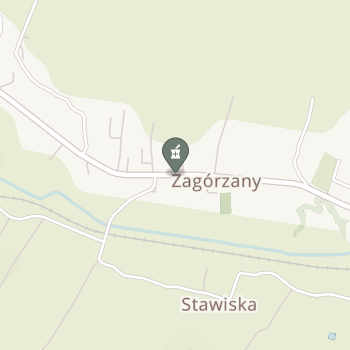 Punkt Apteczny Zagórzany na mapie