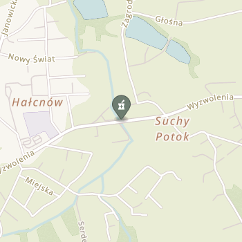 W Hałcnowie na mapie
