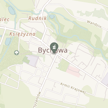 pod Aniołem na mapie