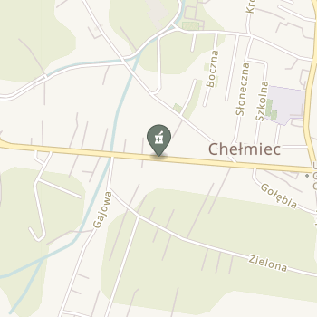 Apteka w Chełmcu na mapie
