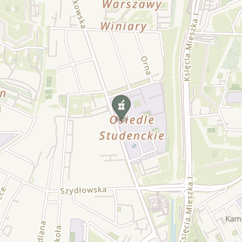 Apteka Studencka na mapie
