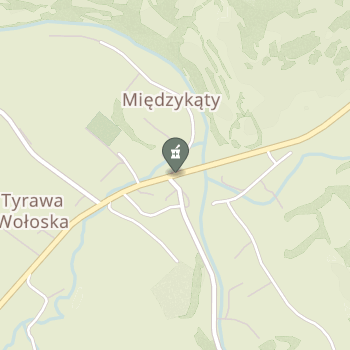 Danfarm Punkt Apteczny Tyrawa Wołoska na mapie