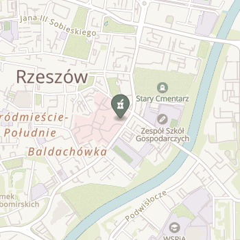 Apteka pod Gwiazdą na mapie