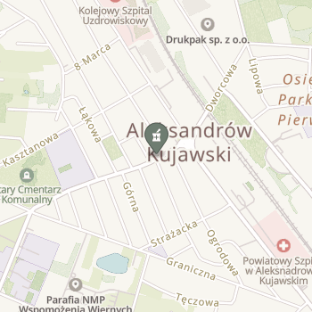 pod Konwalią na mapie