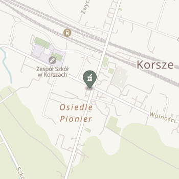 pod Koroną na mapie