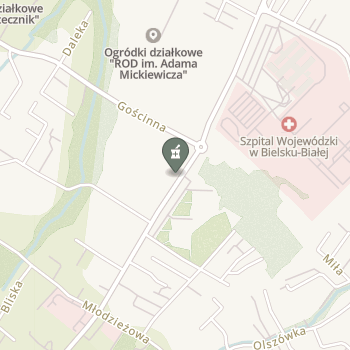 pod Dębowcem na mapie