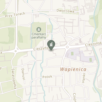 W Wapienicy na mapie