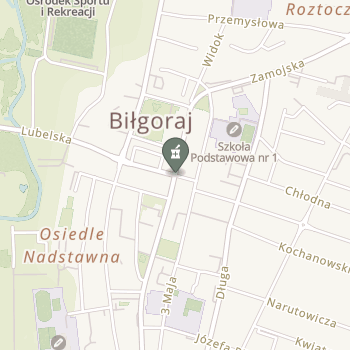 przy Szpitalu na mapie