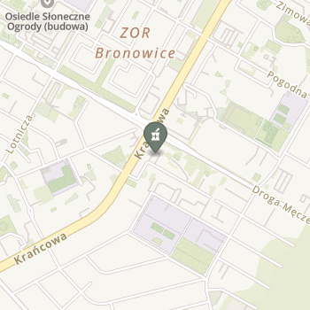 Apteka na Krańcowej na mapie