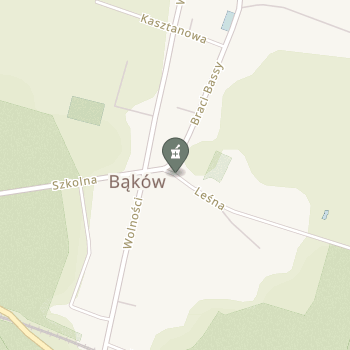 Apteka "Pod Złotym Wężem" na mapie