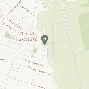 Apteka "Pod Gwiazdą" na mapie