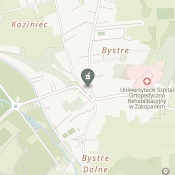 Apteka Bystre na mapie