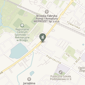 pod Arkadami na mapie