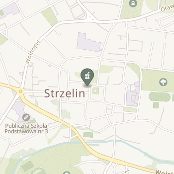 Apteka 'pod Paprocią' na mapie
