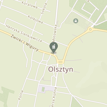 pod Zamkiem na mapie