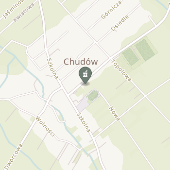 W Chudowie na mapie