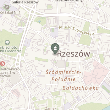 Różana na mapie