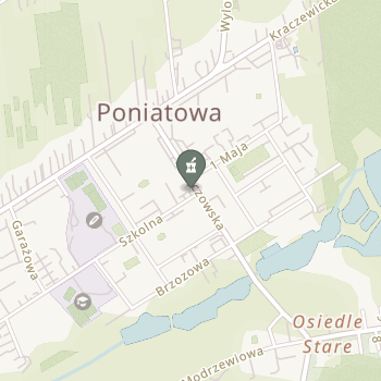 Apteka Melisa na Rogu na mapie