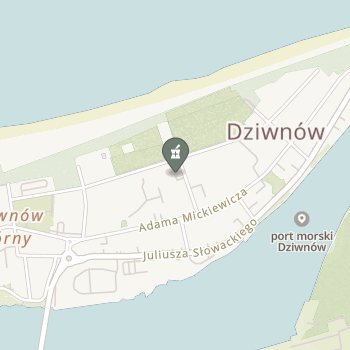 Bursztynowa na mapie