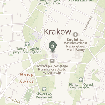 Apteka "Centrum" Kraków na mapie