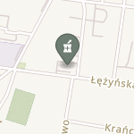 Łężyńska na mapie