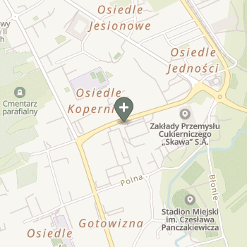 Aleksandra Babińska na mapie