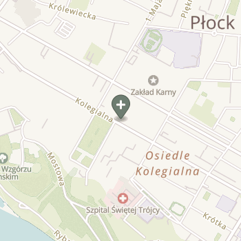 Anita Kołowrocka na mapie