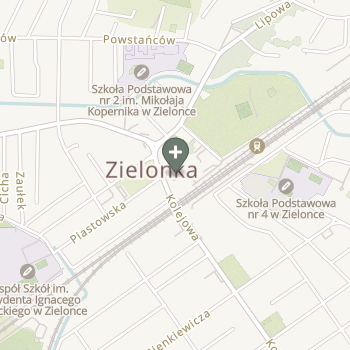 Adam Kościelny na mapie