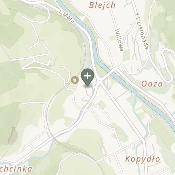 Justyna Pilch-Bujok na mapie