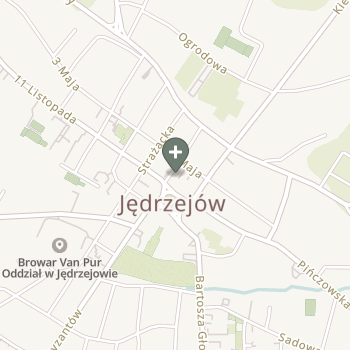 Ewa Adamczyk na mapie