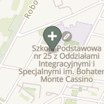 Sylwia Stróżyńska na mapie