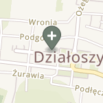 Maria Tkaczyńska na mapie