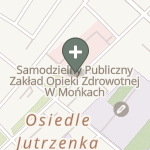 Bożena Krętowska (SPZOZ w Mońkach) na mapie