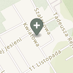 Zofia Budkiewicz na mapie