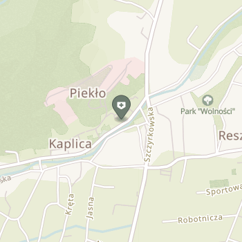 Centrum Pulmonologii i Torakochirurgii w Bystrej na mapie