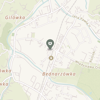 Uzdrowisko Rabka na mapie