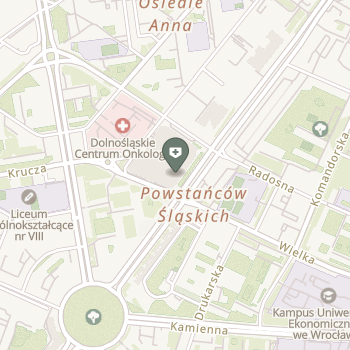 Analgomed Wrocław na mapie