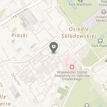 Akademicki Ośrodek Diagnostyki Patomorfologicznej i Genetyczno-Molekularnej na mapie