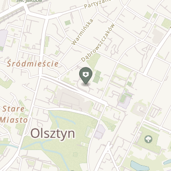 ZOZ Medycyny Pracy Służby Więziennej w Olsztynie przy Okręgowym Inspektoracie Służby Więziennej w Olsztynie na mapie