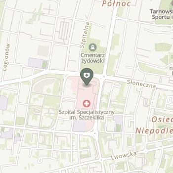 Specjalistyczny Szpital im. E. Szczeklika w Tarnowie na mapie