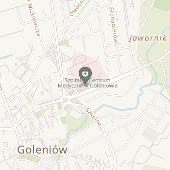 Szpitalne Centrum Medyczne w Goleniowie na mapie