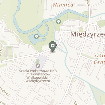 ZOZ Aresztu Śledczego w Międzyrzeczu na mapie