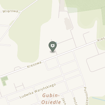 Wojskowa Specjalistyczna Przychodnia Lekarska - SPZOZ w Gubinie na mapie