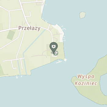 Powiatowy Ośrodek Rehabilitacyjno-Wypoczynkowy "Pałac" w Przełazach na mapie