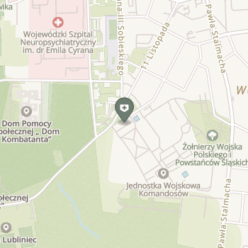 Ambulatorium Jednostki Wojskowej nr 4101 na mapie