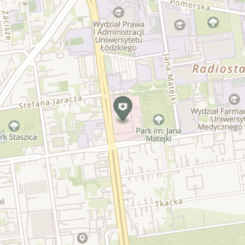 SPZOZ Uniwersytecki Szpital Kliniczny nr 1 im. Norberta Barlickiego Uniwersytetu Medycznego w Łodzi na mapie