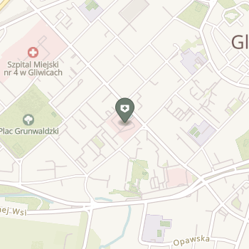 Szpital Miejski w Gliwicach na mapie